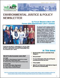 EJ and Policy Newsletter - Volume 2 Issue 1 (March 2013)